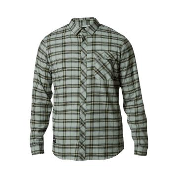 Fox Men's Boedi Long Sleeve Flannel Shirt - Eucalyptus