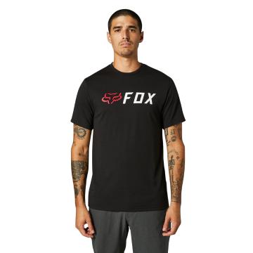 Fox Men's Apex Short Sleeve Tech Tee - Black/Red