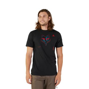Fox Men's Inorganic Short Sleeve Premium T-Shirt - Black