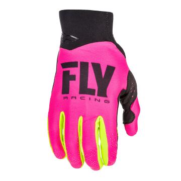 Fly Racing Pro Lite Glove - Pink/Hi-Vis