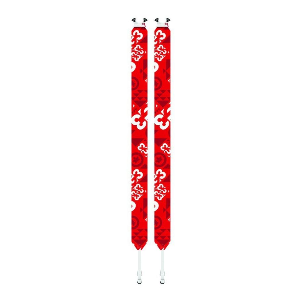 Escapist Universal Ski Skins - 100mm - Red