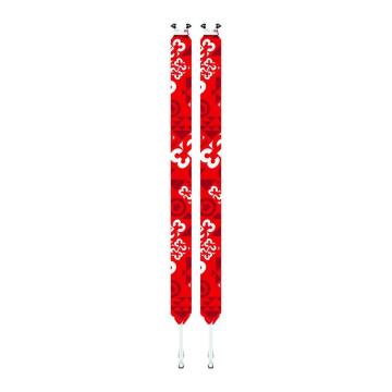 G3 Escapist Universal Ski Skins - 100mm - Red