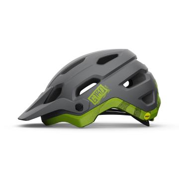 Giro Source MIPS MTB Helmet - Matte Metallic Blk/Ano Lime
