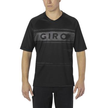 Giro Men's Roust MTB Jersey - Black / Charcoal Hypnotic