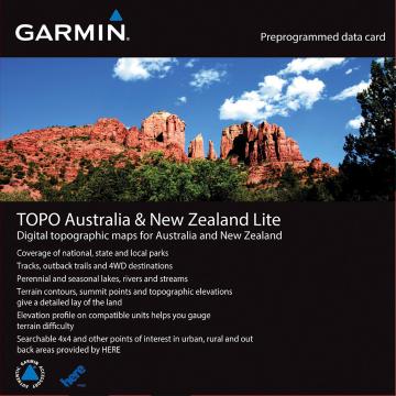 Garmin GPS Topographic Aus and NZ Lite  Micro SD