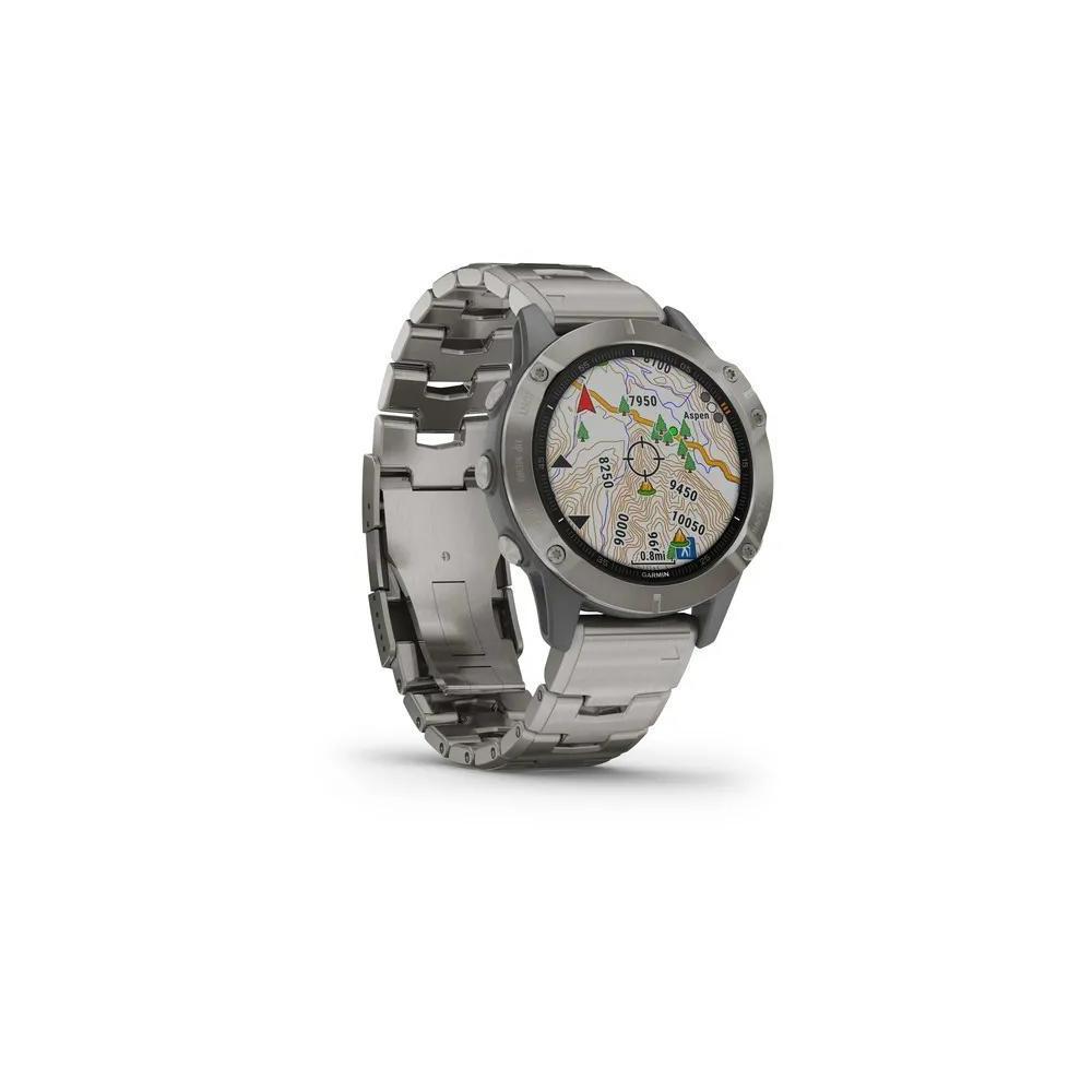 Garmin Fenix Sapphire Watch Titanium Gray W/Ti Torpedo7 NZ