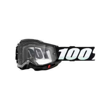 Ride 100% Accuri 2 Enduro Goggles - Black / Clear Lens