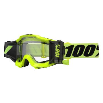 Ride 100% Accuri Forecast Roll Off Goggles - Fluro Yellow