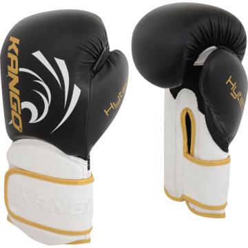 Kango PU Boxing Gloves 12oz - Black/Red