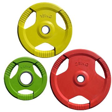 Olympus Olympic Rubber Grip Plates 1.25kg