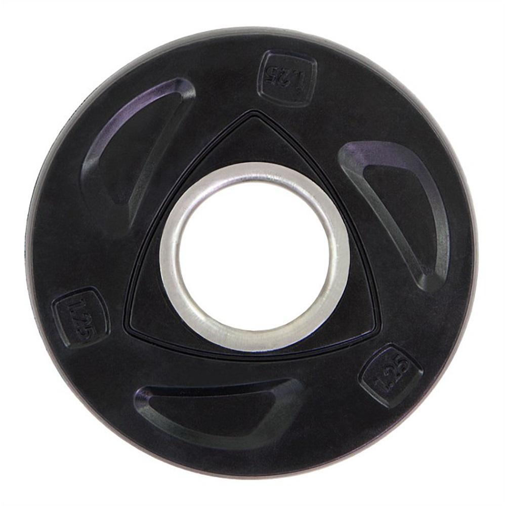 Olympic Black Rubber Grip Plates