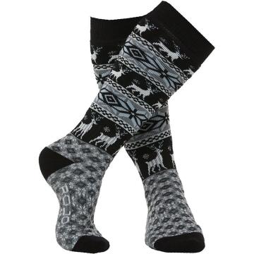 Rojo Women's Nordic Snowflake Socks