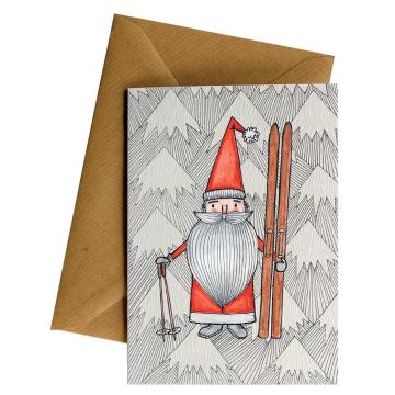 Little Difference Santa Skis Gift Card