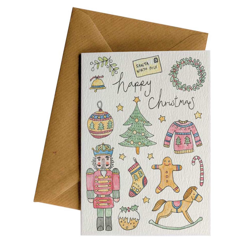Happy Christmas Toys Gift Card