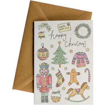 Little Difference Happy Christmas Toys Gift Card