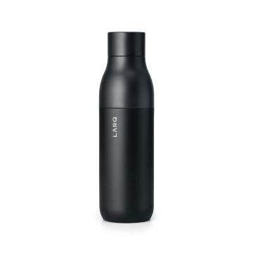 LARQ Insulated Stainless Steel PureVis UV-C Bottle 740ml - Obsidian Black