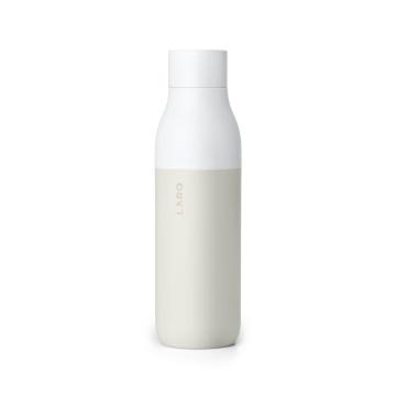 LARQ Insulated Stainless Steel PureVis UV-C Bottle 740ml - Granite White