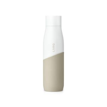 LARQ Stainless Steel PureVis UV-C Bottle 710ml/24oz - White / Dune