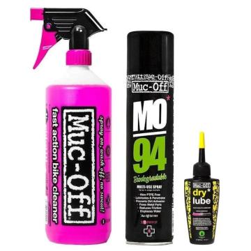 Muc-Off Kit Clean/Protect/Lube Dry