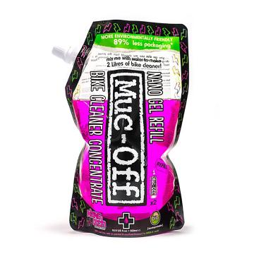 Muc-Off Cleaner Nanotech Bikewash Pink Concentrate Bag - 500ml
