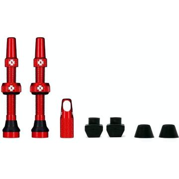 Muc-Off Tubeless Valve Kit 44mm - Red