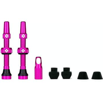 Muc-Off Tubeless Valve Kit 44mm  - Pink