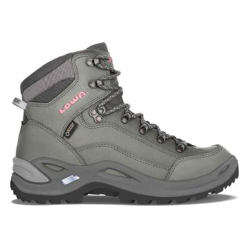 Lowa Renegade GTX Mid W's Boots - Graphite / Rose
