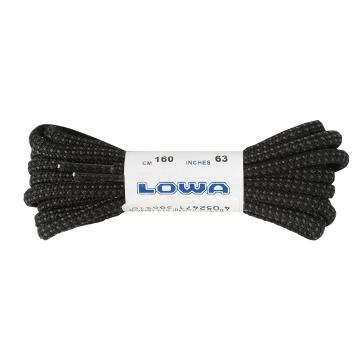 Lowa Laces For All Terrain Boots - Black / Grey