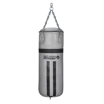 No1 Fitness Boxing Bag 100x40cm 38kg - Grey