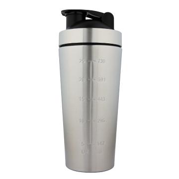 No1 Fitness 900ml Stainless Steel Protein Shaker