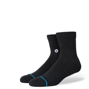 Stance Unisex Icon Quarter Socks - Black