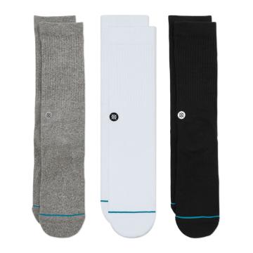 Stance Unisex Icon Socks 3 Pack Socks - Multi