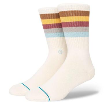 Stance Unsex Maliboo Socks - Vintage White