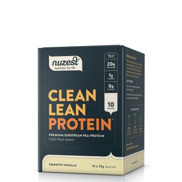 Nuzest Clean Lean Protein 10x 25g Sachet Box - Smooth Vanilla