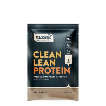 Nuzest Clean Lean Protein 25g Sachet - Real Coffee