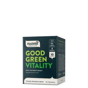 Nuzest Good Green Vitality 10x10g Sachets - Original