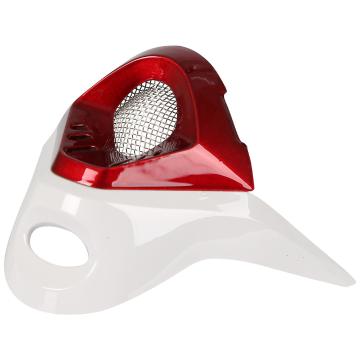 One Industries Trooper Mouth Vent - White / Red