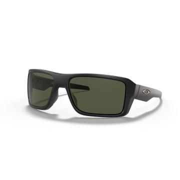 Oakley Double Edge Sunglasses - Matte Black W / Dark Grey
