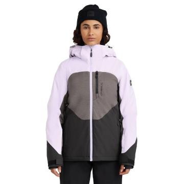 2023 Roxy Jetty Bright White Tenderness Womens Snowboard Ski Jacket Small