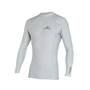O'Neill Men's Reactor UV Long Sleeve Rash Vest - Cool Grey