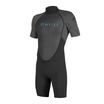 O'Neill Youth Reactor II 2mm Short Sleeve Spring Suit - Black/Graph