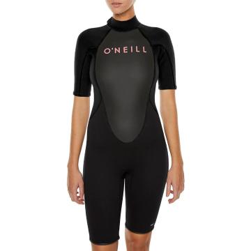 O'Neill Womens Reactor II 2MM Spring Suit - Blk/Blk/Blk