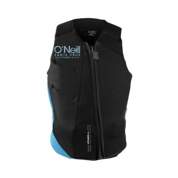 O'Neill Flare Comp Plus Vest - Black/Black/Bright Blue