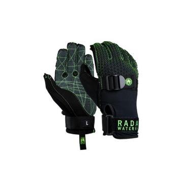 Radar Hydro-K Inside-Out Glove - Matte Black / Volt Green