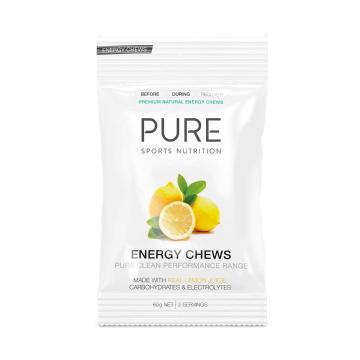 Pure Sports Nutrition PURE Energy Chews 60g - Lemon