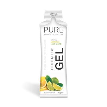 Pure Sports Nutrition Fluid Energy Gel - Lemon Lime 
