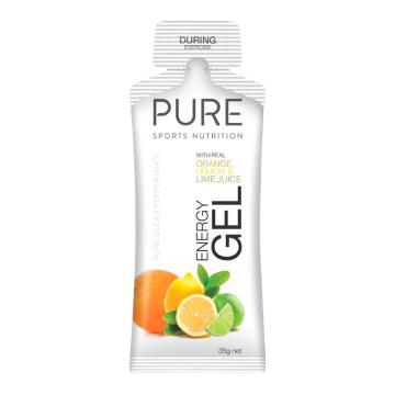 Pure Sports Nutrition Gel - Orange, Lemon & Lime