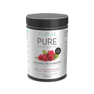 Pure Sports Nutrition Low Carb Electrolyte Drink 160g - Raspberry