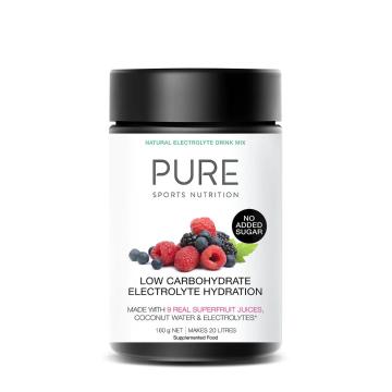 Pure Sports Nutrition Pure Low Carb Electrolyte Drink 160g - Superfruits