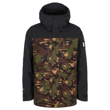 Planks Mens Good Times Insulated Jacket - British Dpm Camo